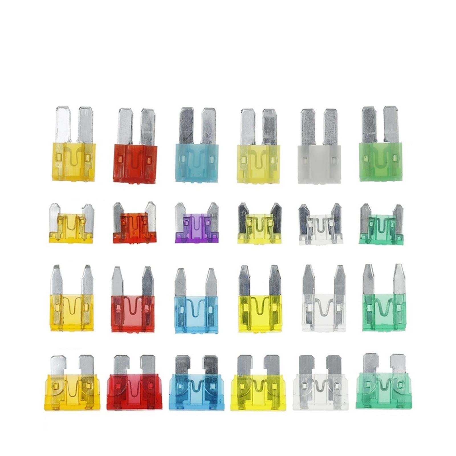 Standardowy bezpiecznik automatyczny Mini Micro Micro2 do samochodu, 32 V, 1 A, 2 A, 3 A, 5 A, 7, 10 A, 15 A, 25 A, 30 A, 35 A, 40 A, złoty, 5 A