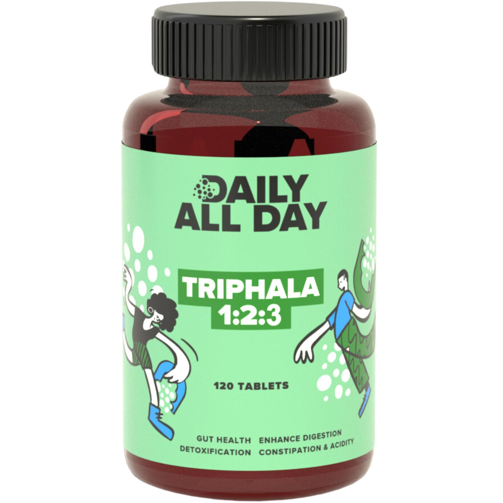 Triphala 1 2 3 Ratio Tablets 120 for Constipation, Acidity & Gas Relief, Bowel regulator, Digestion, Gut Health, cleanse, For Eyes & Hair, Formula by Maharishi Vagbhata, Ayush Certified-image-36