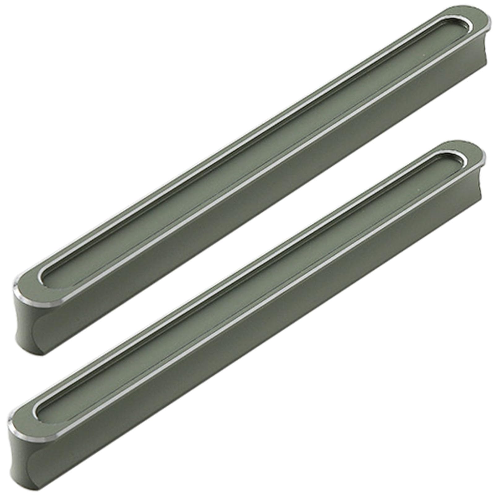 XIAODANHUA Cupboard Handles Aluminum Alloy Drawer Pulls Furniture Pull Handles Solid Wardrobe Door Handles for Kitchen Bathroom Dressing Table (Hole Distance 192mm)