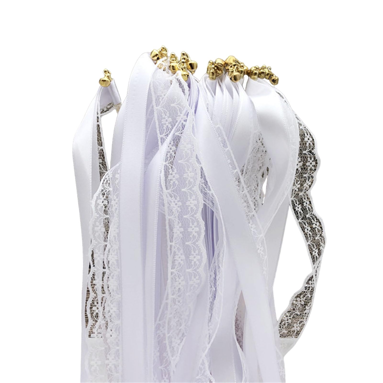 Msioytog Ribbons and Laces Fairys Stick Twirling Streamers Festival Favor Ribbons Wedding Stick/with Wedding Twirling Laces Streamers