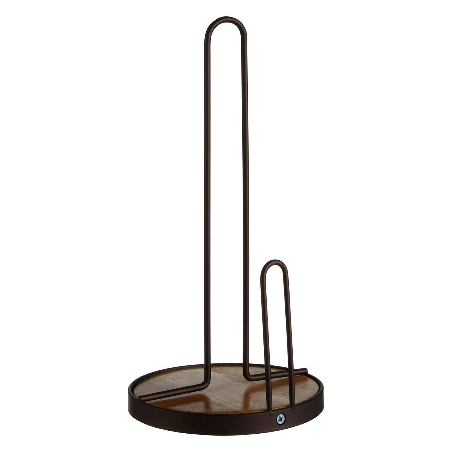 Orsina Functional Bronze Powder Coated Kitchen Roll HolderStylish Paper Roll HolderFreestanding Roll Holder from B&Q
