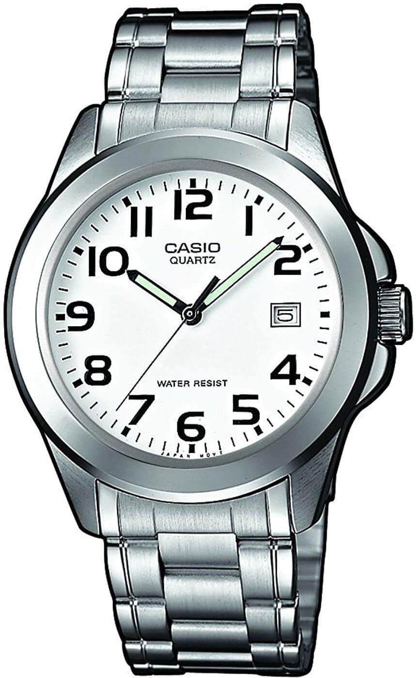 Casio Men's Analogue Quartz Watch with Stainless Steel Bracelet MTP-1259PD-7BEF