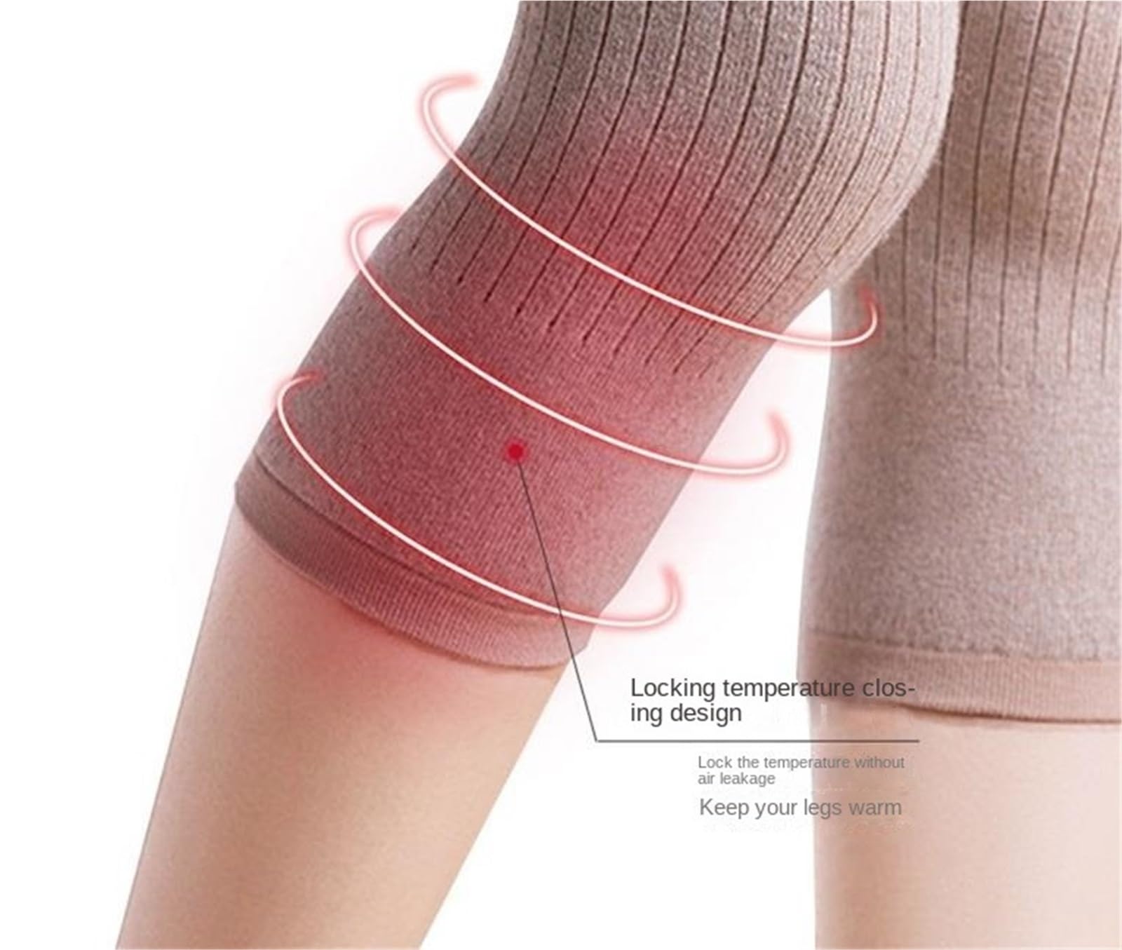 Kniebandage Knieschützer Unisex-Knieschützer, Warme Und Atmungsaktive Knieschützer, Geeignet for Skifahren, Tanzen Und Laufen Knieschoner Arbeiten(Black-Short,L)