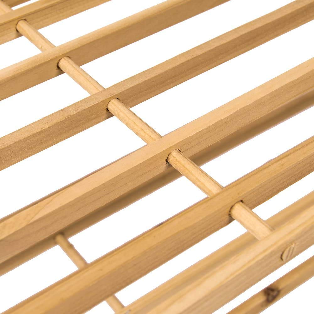 GBS Wooden Shoe Rack, Wooden Stand Shoe Shelving, Shoe Rack For Hallway Free Standing Wood Shoe Shelf For Entryway Small Space Stackable (2 Tier) - Online Marketplace