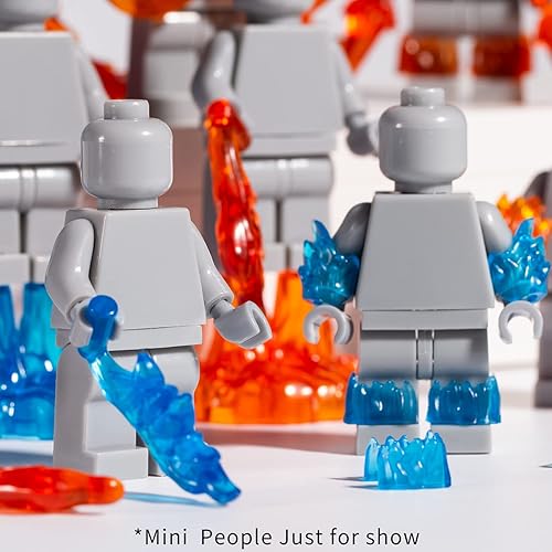 Miniatura 5 de MOC - Mini figuras de ladrillo de superhéroe, kit de arma, accesorios de arma, kit de construcción para niños de 6 a 12 años - Diseñado para
