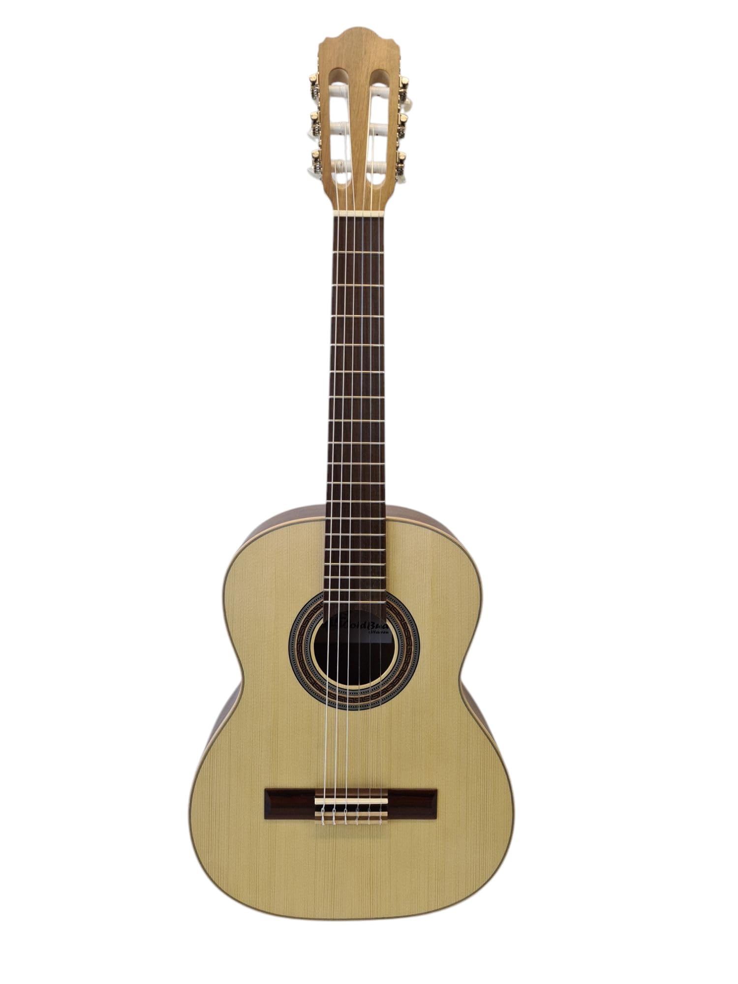 Konzertgitarre 1/2 vollmassiv WoidBua Pro Natura SS300 – massive Fichtendecke & Walnussboden – Kindergitarre mit Gigbag hochwertige Schülergitarre für Einsteiger mit warmem Klang & Top-Verarbeitung
