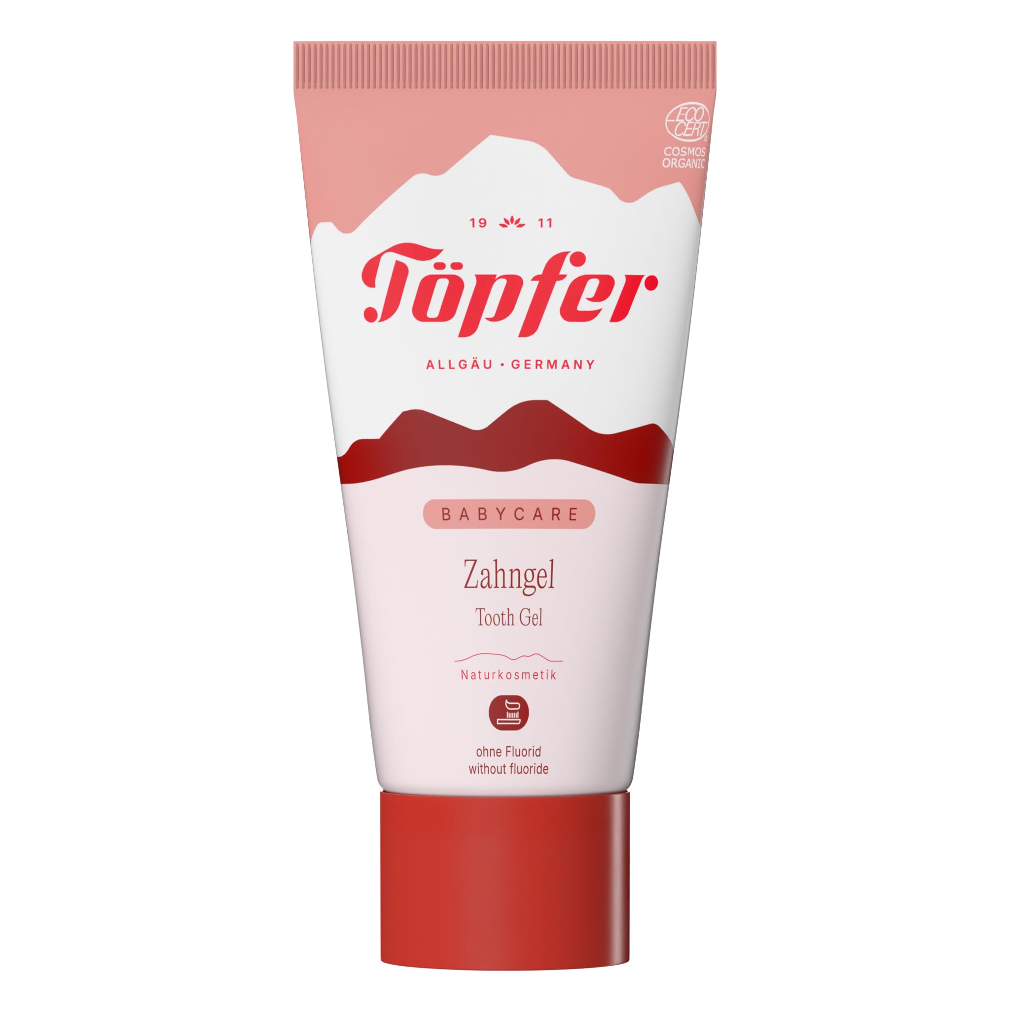 Töpfer Zahngel für Milchzähne – Babycare Zahngel 50 ml – Xylit, Kieselerde, milde Reinigung