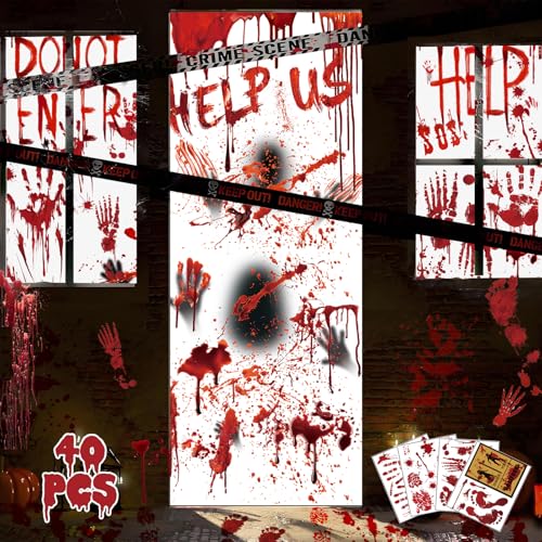 Adhesivos Para Ventanas De Halloween, Decoraciones Para Ventanas De 624727