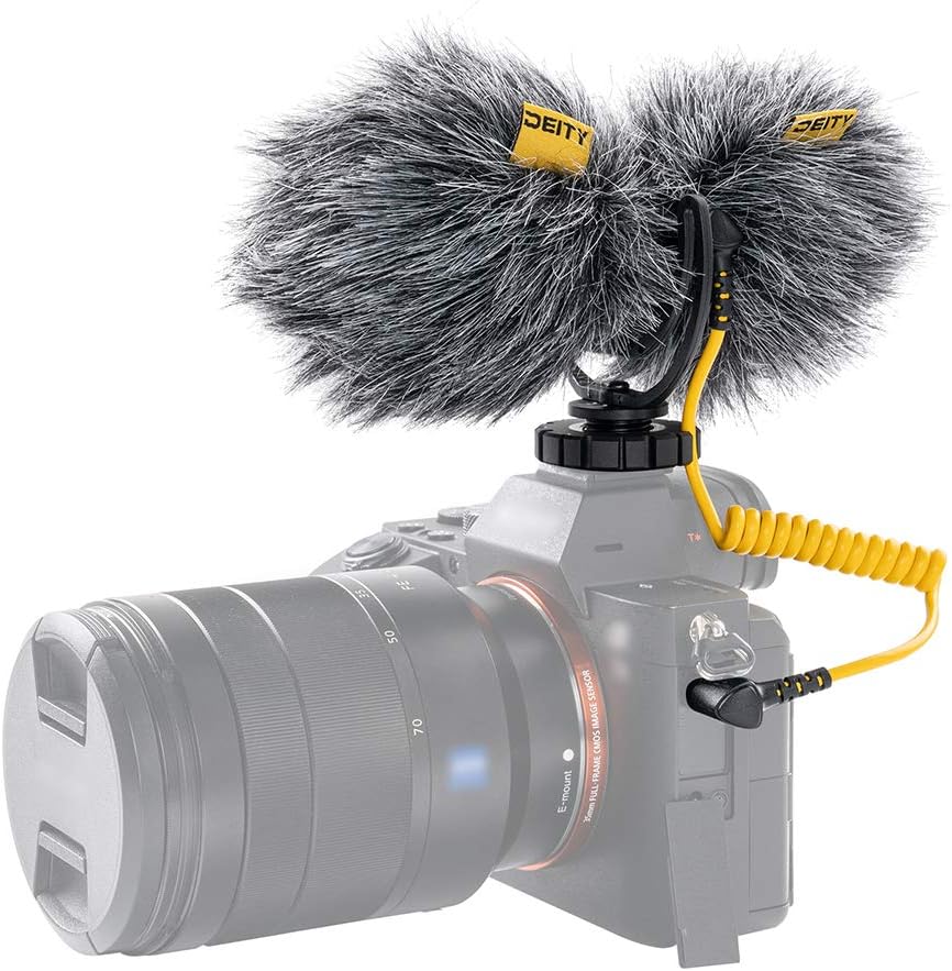 Uр Tо 40% оƒƒ Deity V-Mic D4 Duo Microphone Mini Portable Voice Recorder Cardioid Interview Mic for Vlog Pocket Cam DSLR Camera 🔥 Deity V-Mic D4 Duo Microphone Mini Portable Voice Recorder Cardioid Interview Mic for Vlog Pocket Cam DSLR Camera