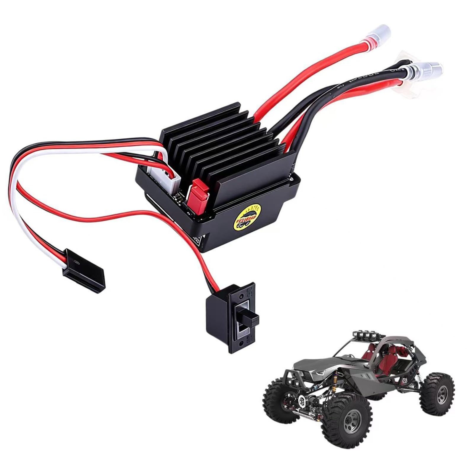 Amazon | ラジコン esc アンプ 320A ブラシ ESC 6-12V 電圧対応 5.6V