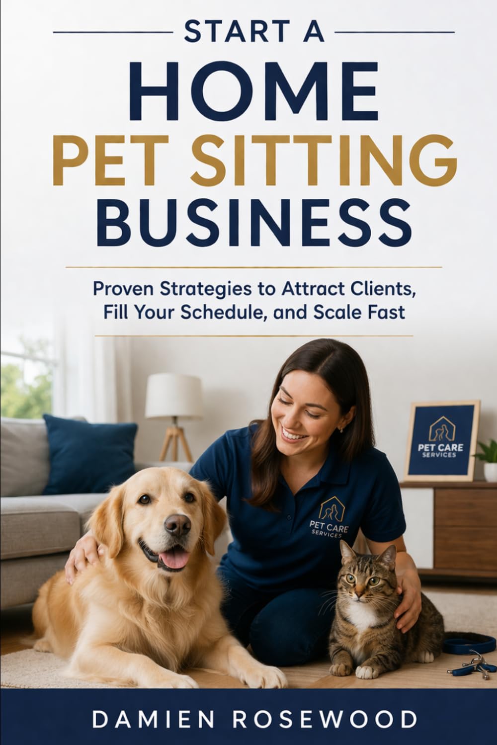 Start a Home Pet Sitting Business: Proven Strategies to Attract Clients, Fill Your Schedule, and Scale Fast