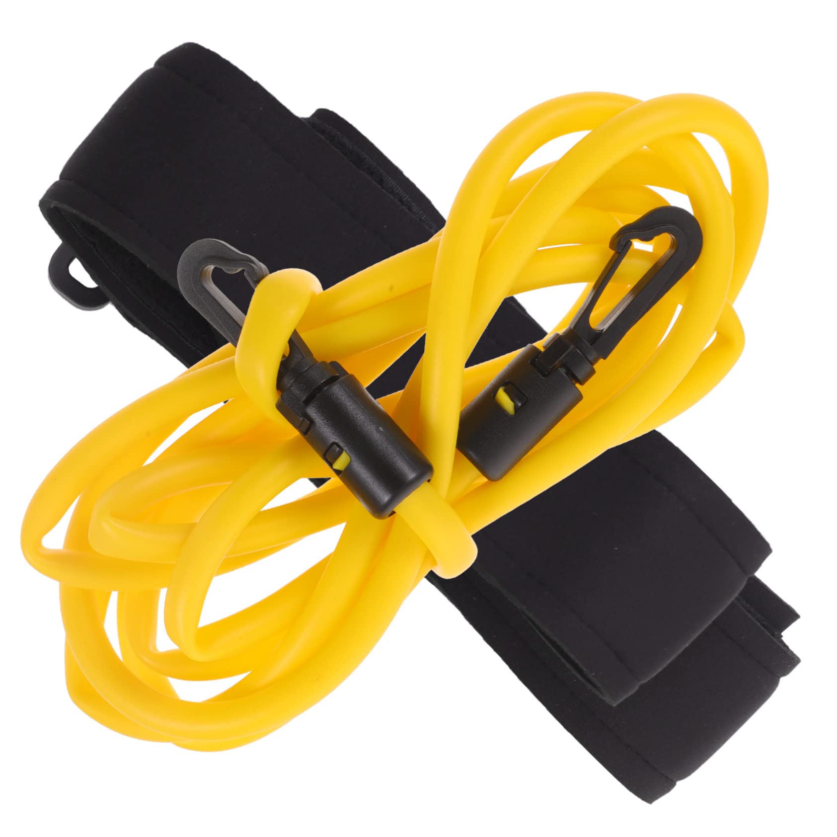 KOMBIUDA 1set Swim Resistance Band Kit Static Swimming Belt for Resistance Training Elastic Rope for Enhanced Swimming Performance Suitable for Adults Bungee Cord