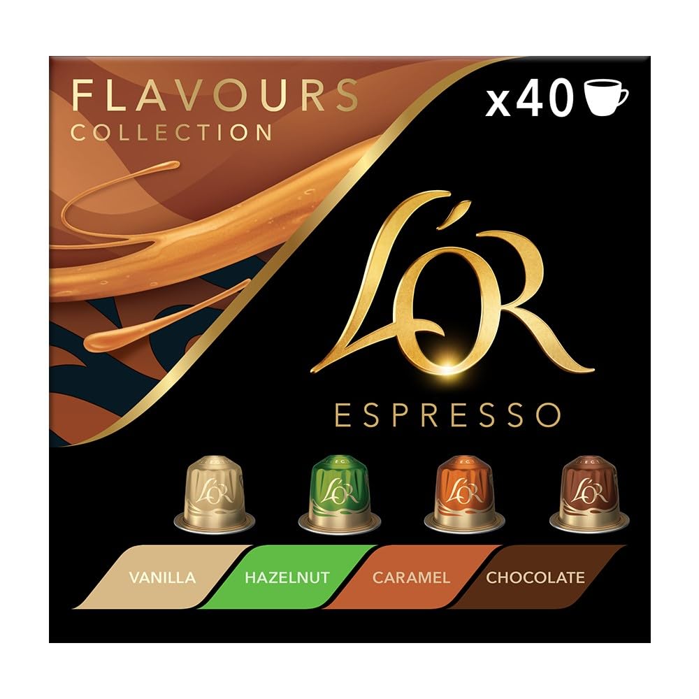 L'OR Espresso Flavours Variety Bundle x40 Nespresso®* Compatible