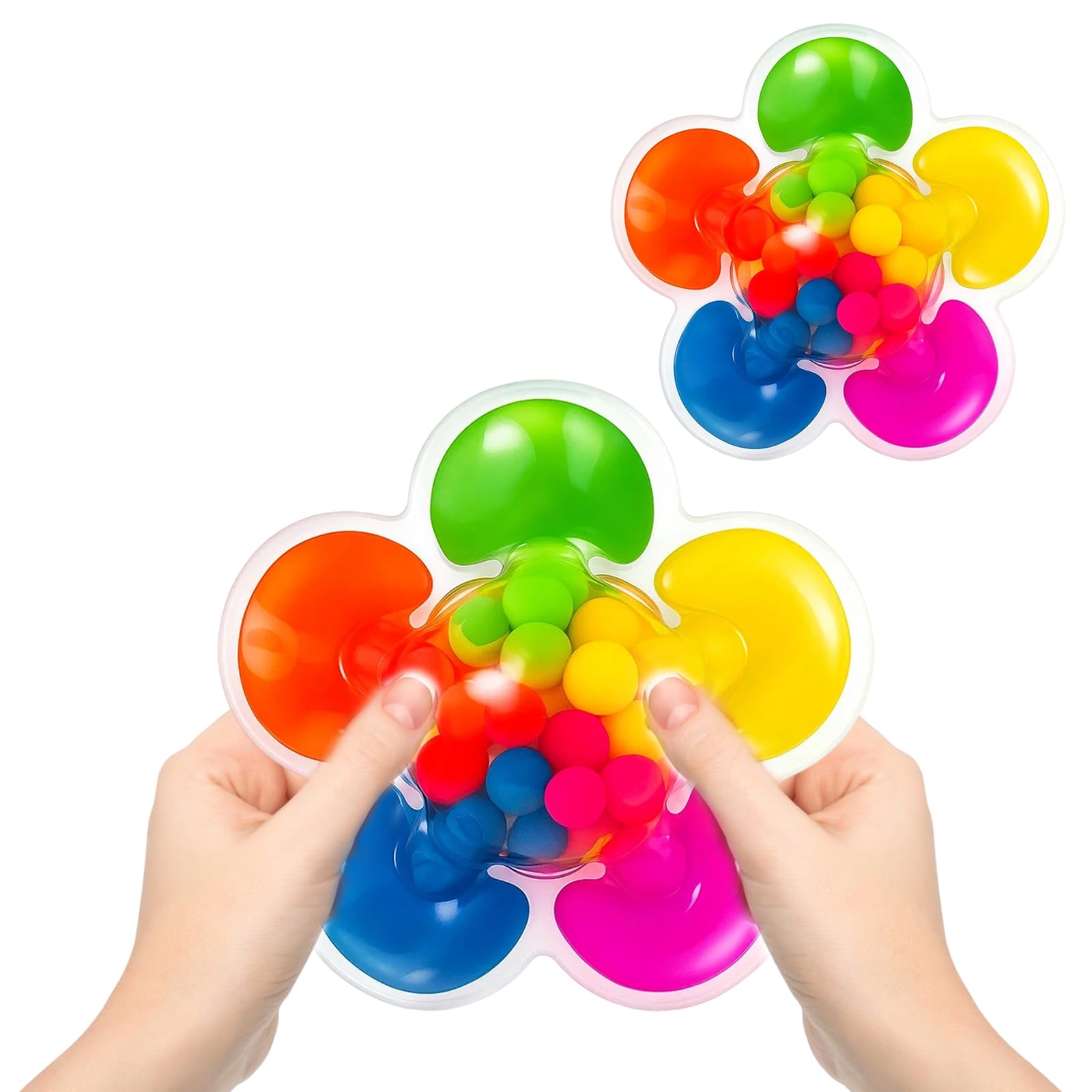 HcrYen Colour Sorting Toys for Toddlers, Sensory Play Toddler Toy with ...
