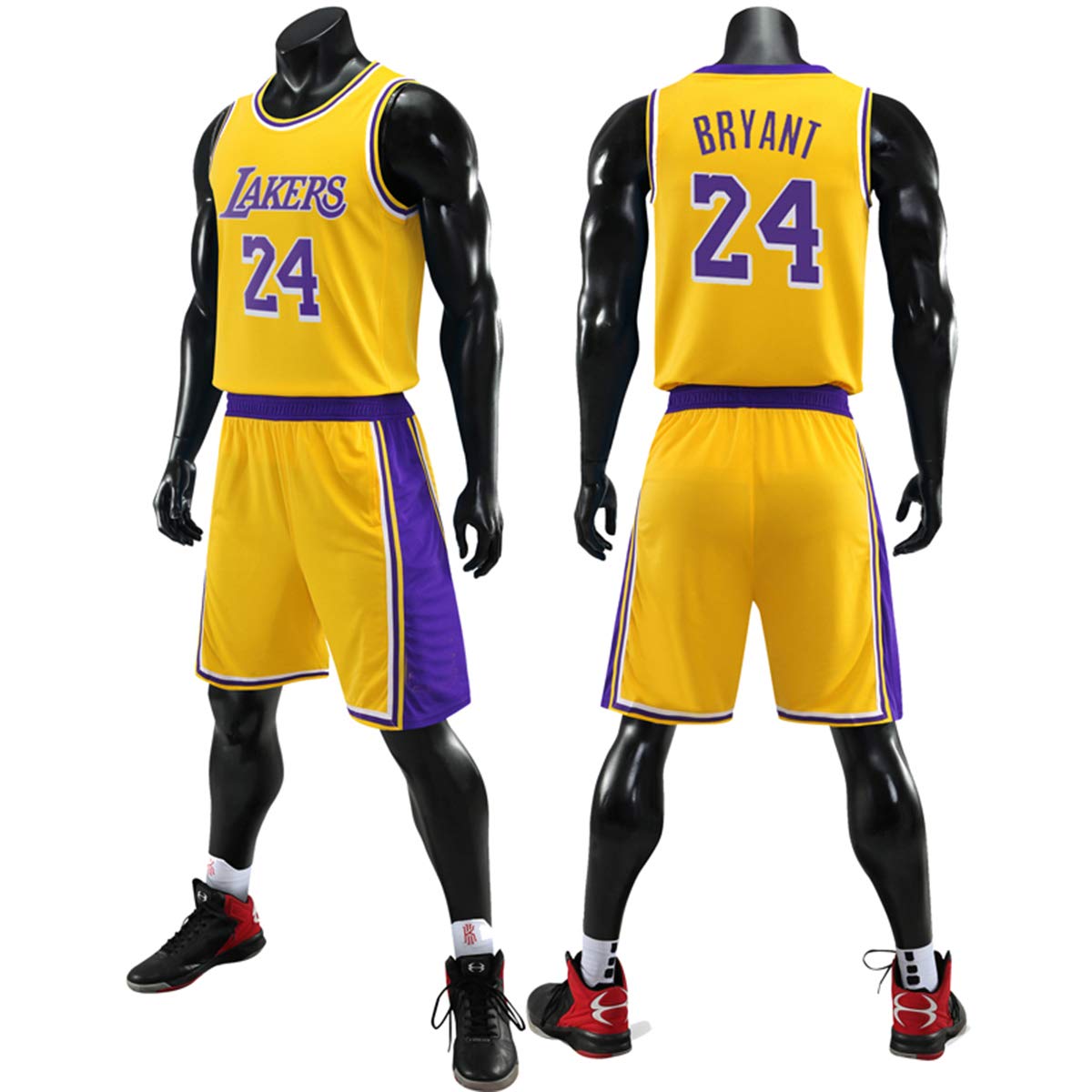 23 Lebron James Basketball Jersey Los Angeles Lakers Jersey Vest Shorts Two Piece Set Black Yellow Purple L 5xl B Xl Amazon Co Uk Kitchen Home