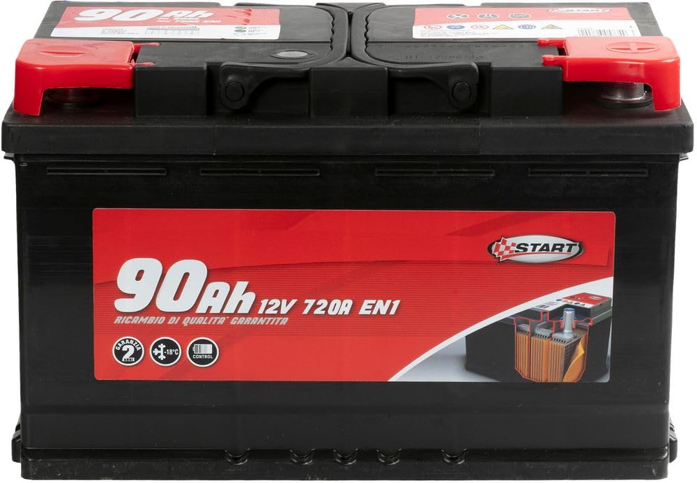 Start Akumulator samochodowy 90AH 12V 720A biegun dodatni prawy kaseta L4