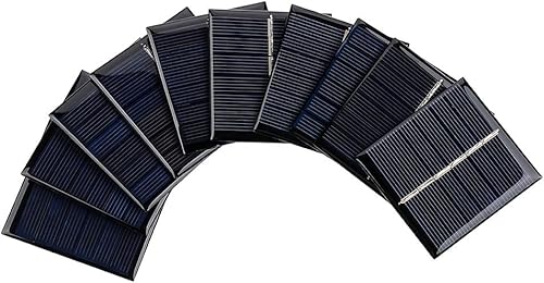 Miniatura 3 de SUNYIMA 10 unidades de 3 V 120 mA micro paneles solares células DIY placa epoxi solar materiales juguetes eléctricos células fotovoltaicas cargador