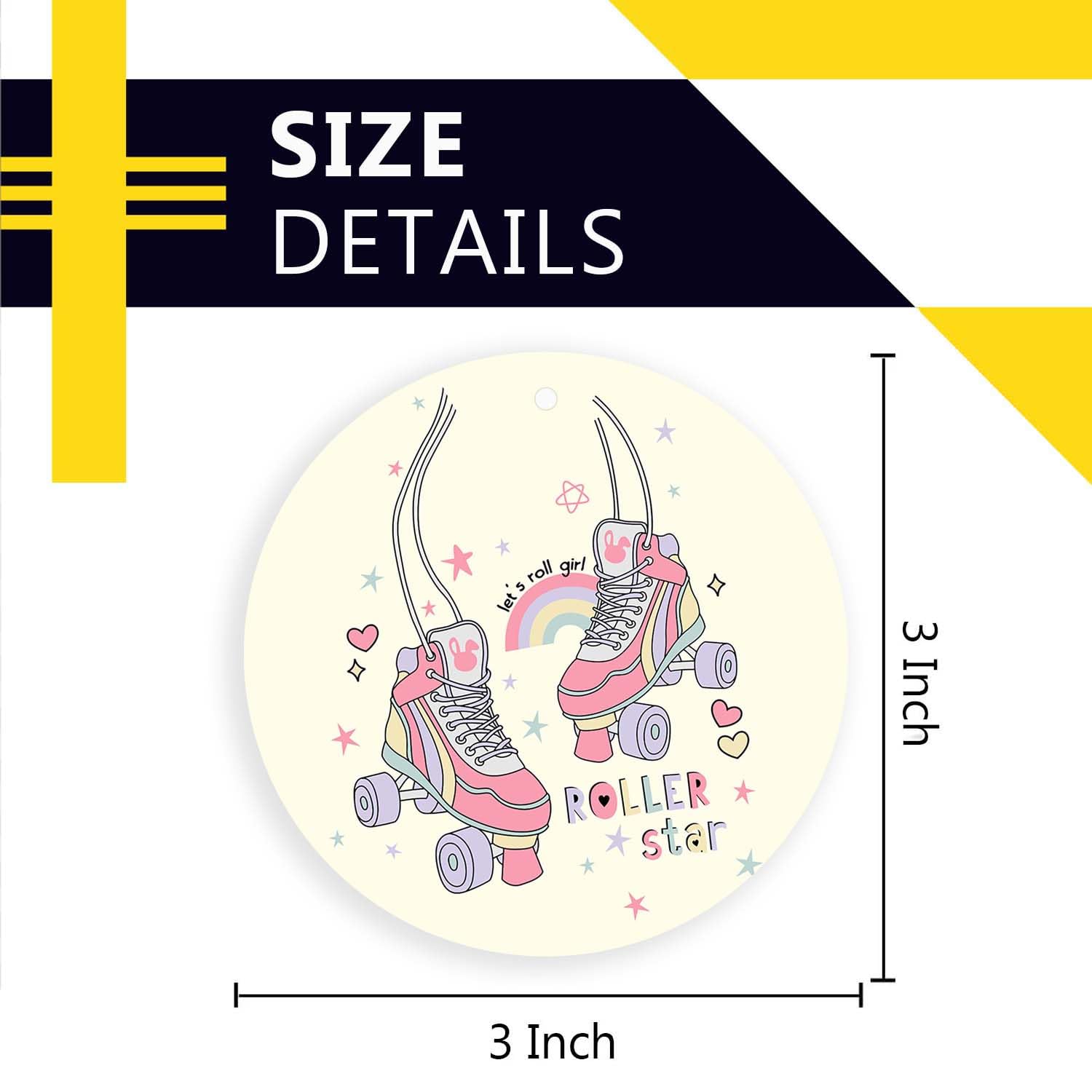 Roller Skate Ornaments for Christmas Tree?Xmas Decorations?Cute Funny Ceramic Ornaments