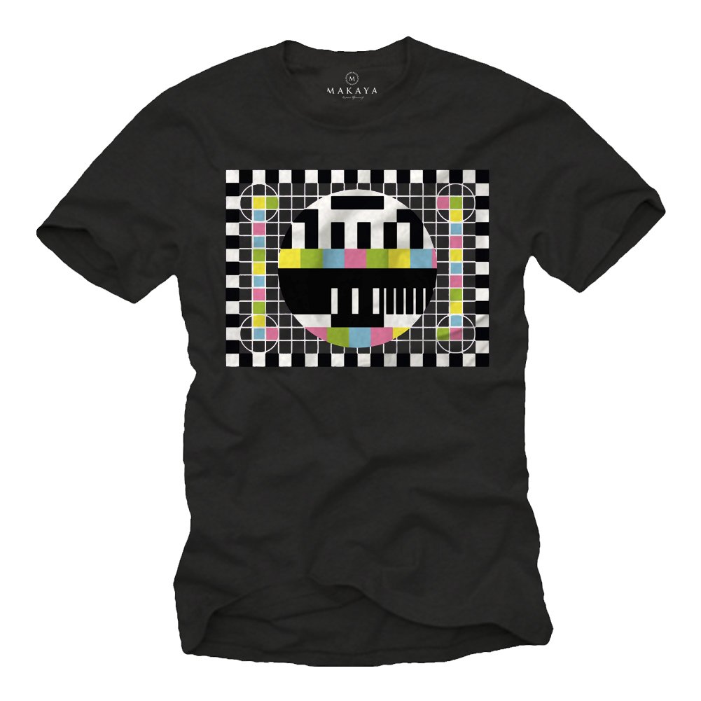 MAKAYA Maglietta Sheldon Testscreen T-Shirt Nerd