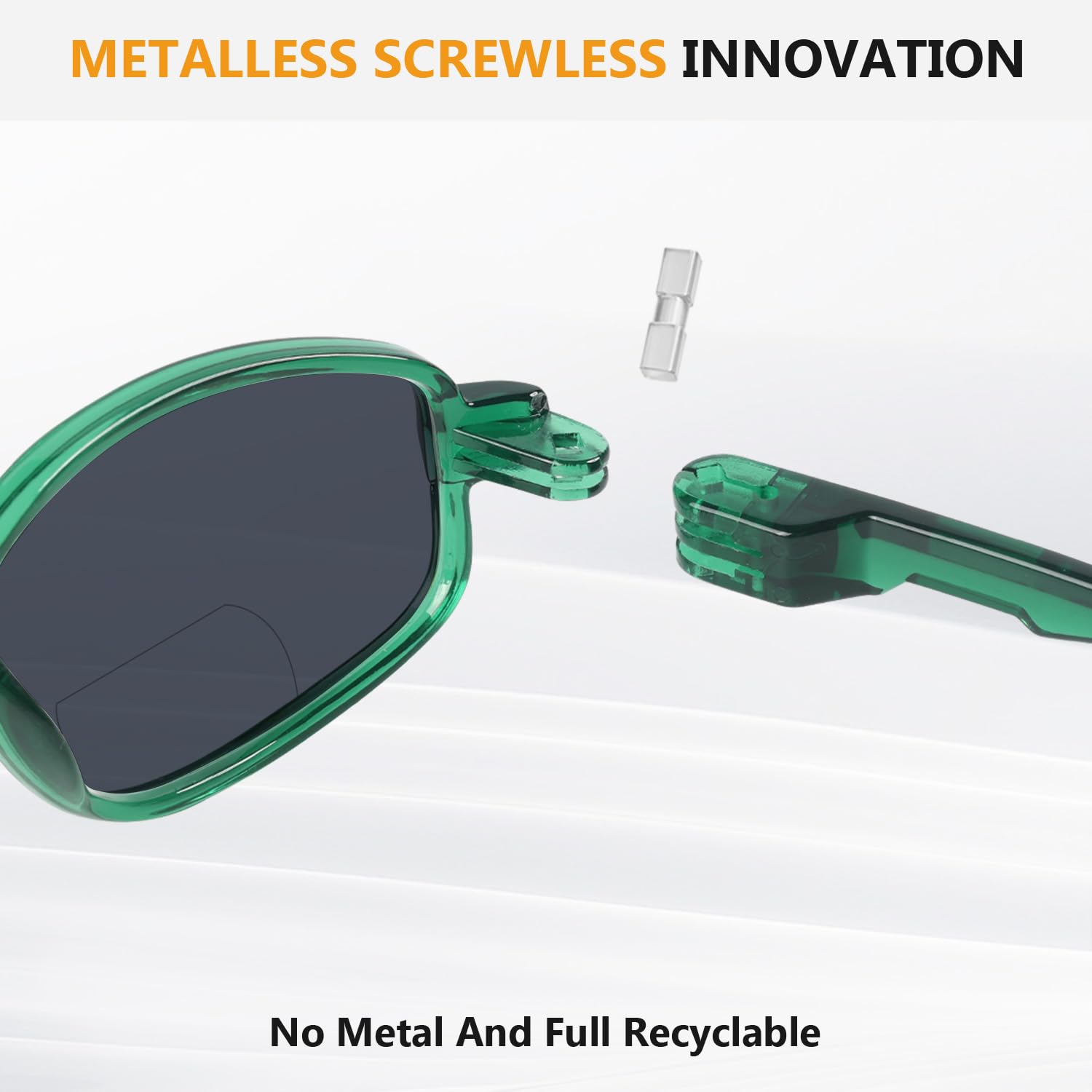 BFOCO Bifokale Sonnenbrille, für Herren, Damen, Leser für den Außenbereich