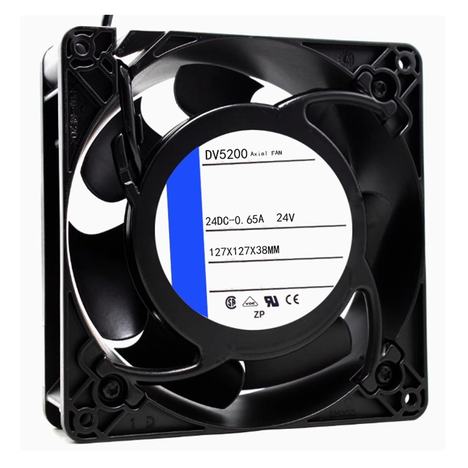 YUSKICCNE DV5200 Fan 24DC-0.65A 127X127X38 2 Wire 24V Cooling Fan