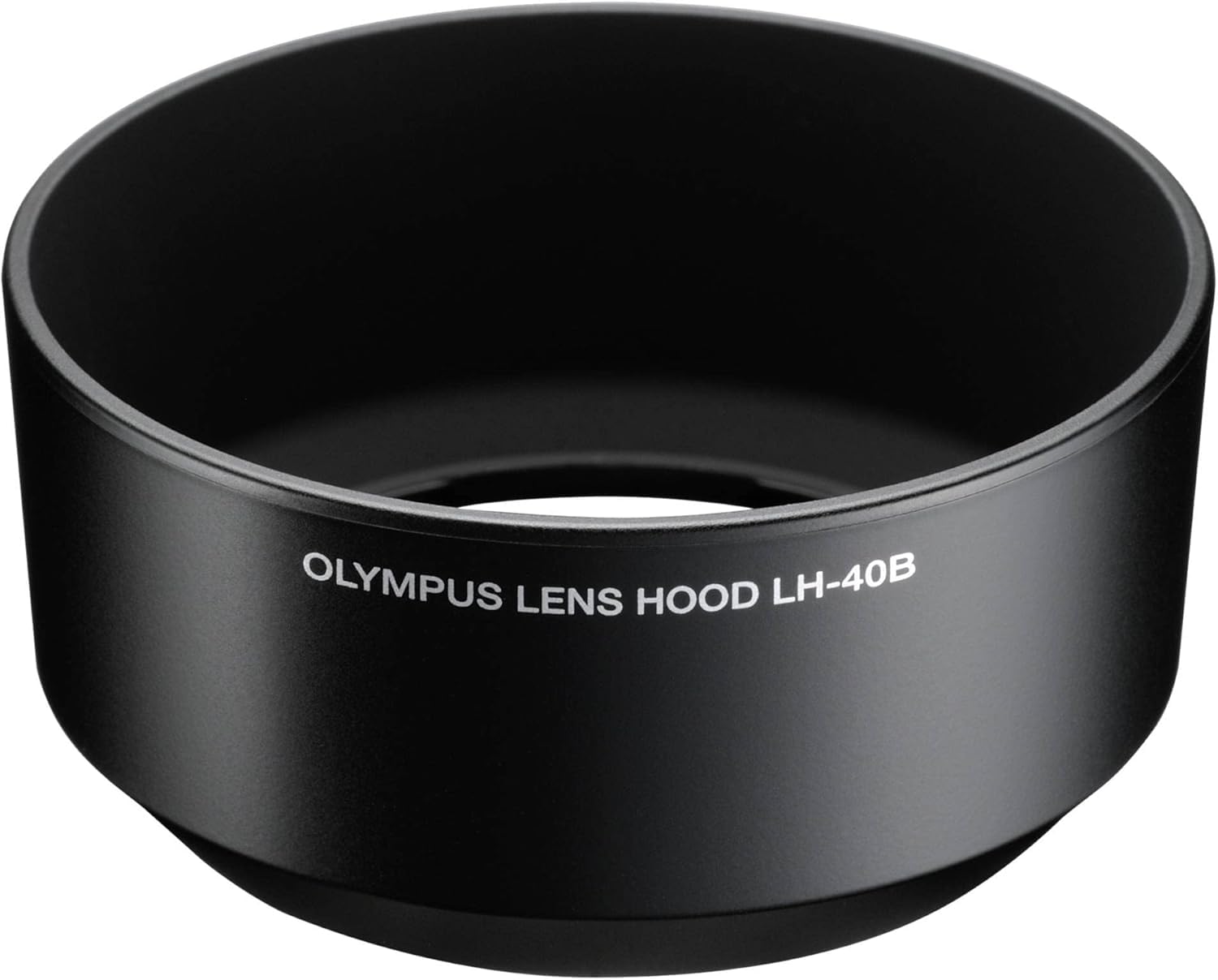 Olympus LH-40B Lens Hood for M.Zuiko Digital 45mm 1:1.8 Lens - Black