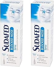 2 x 15ml Nose Spray 10hrs Long Lasting Fast Acting