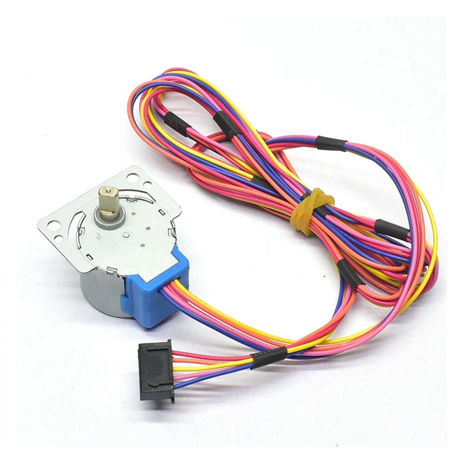 Motor De Ventilador De Condensador, Compatible Con Chigo, Guía De Viento De Motor Paso A Paso De Aire Acondicionado 24BYJ-48 Oscilación De Placa De Guía De Viento Sincronizada