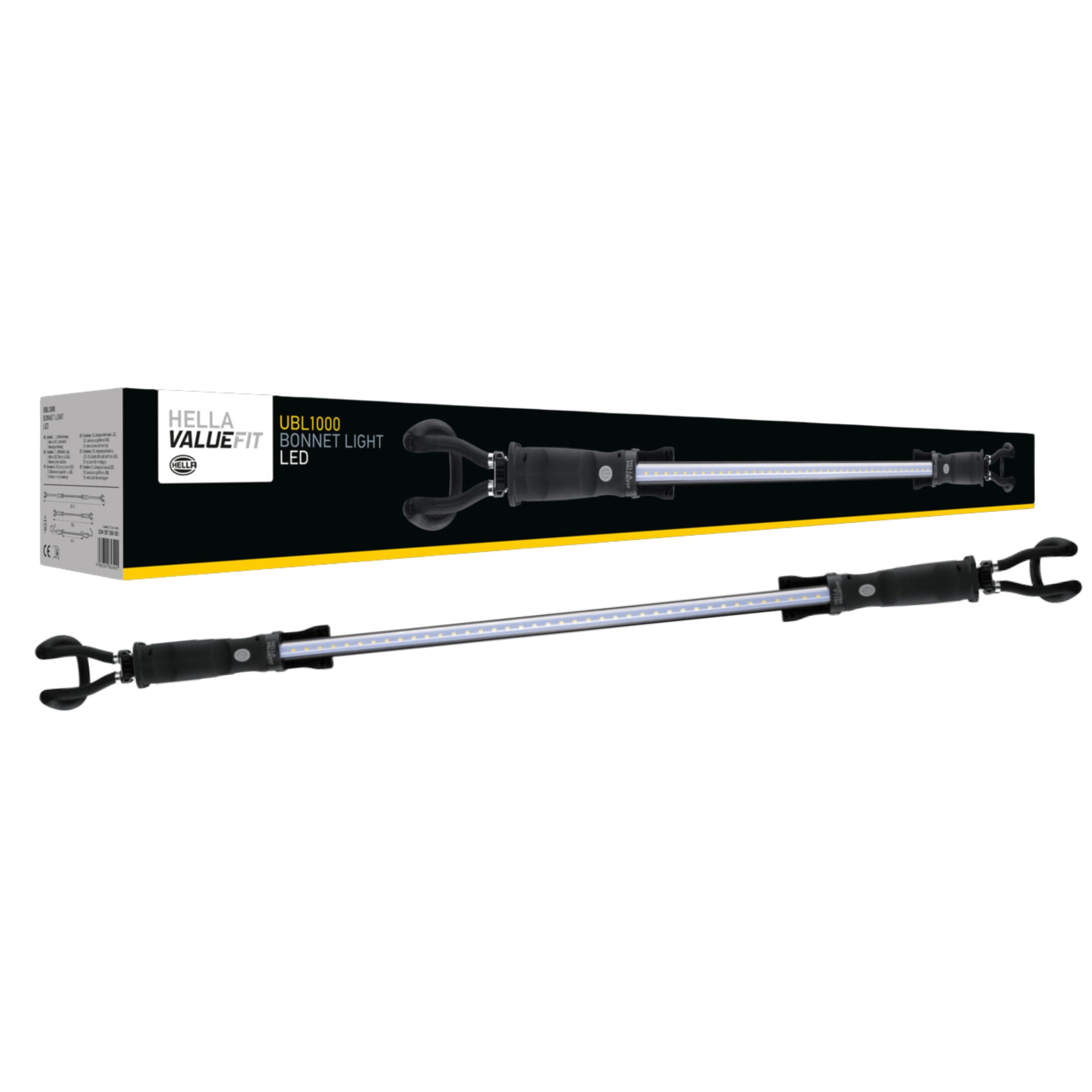 Hella VALUEFIT LED Motorhaubenleuchte UBL1000-3.7V Motorraumleuchte mit Haken Magnet 2XM 357 300-501