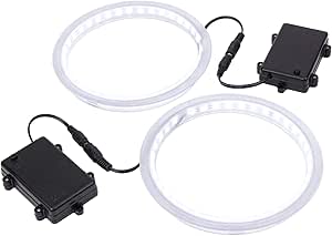 GoSports Cornhole Light Up LED Ring Kit 2pc Set - Red, White or Blue - Compatible with All Cornhole Games