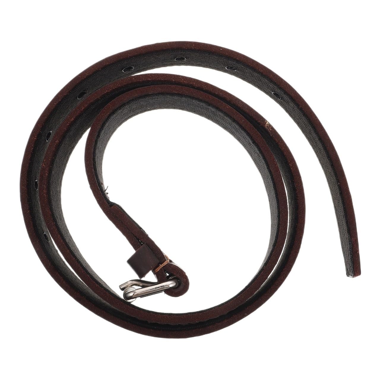 2pcs Soft Stirrup Leathers for Equestrian Training Adjustable Non-Stretch with Stainless Für Dressur