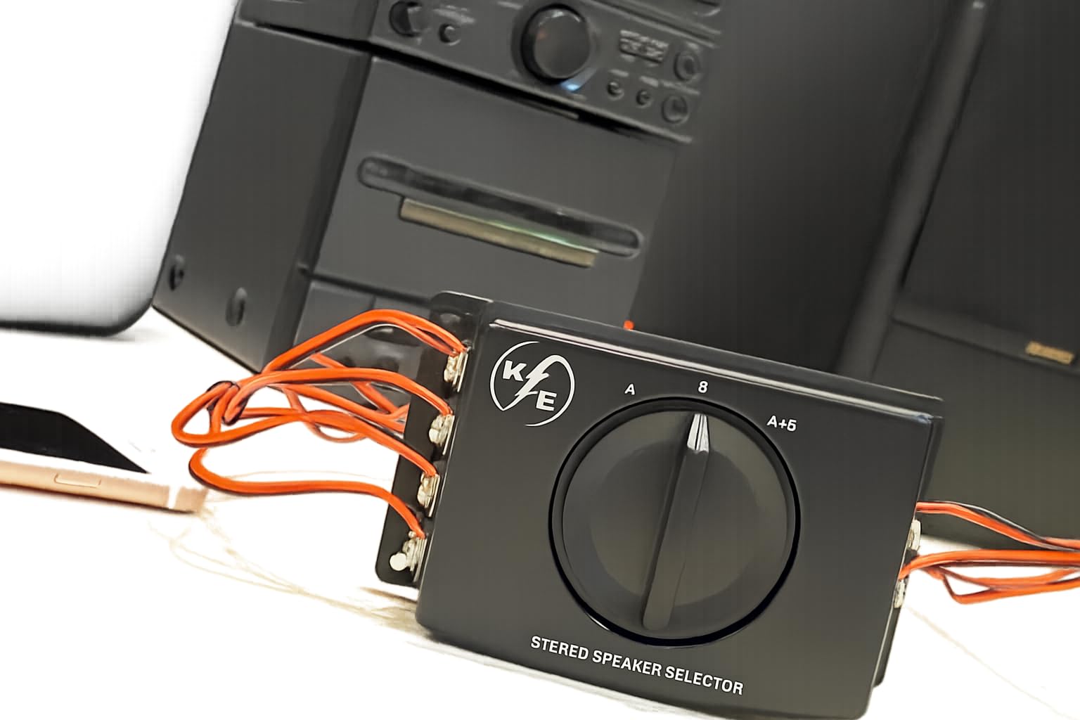 Amazon | A/B A B A+B ステレオスピーカー セレクター スイッチ