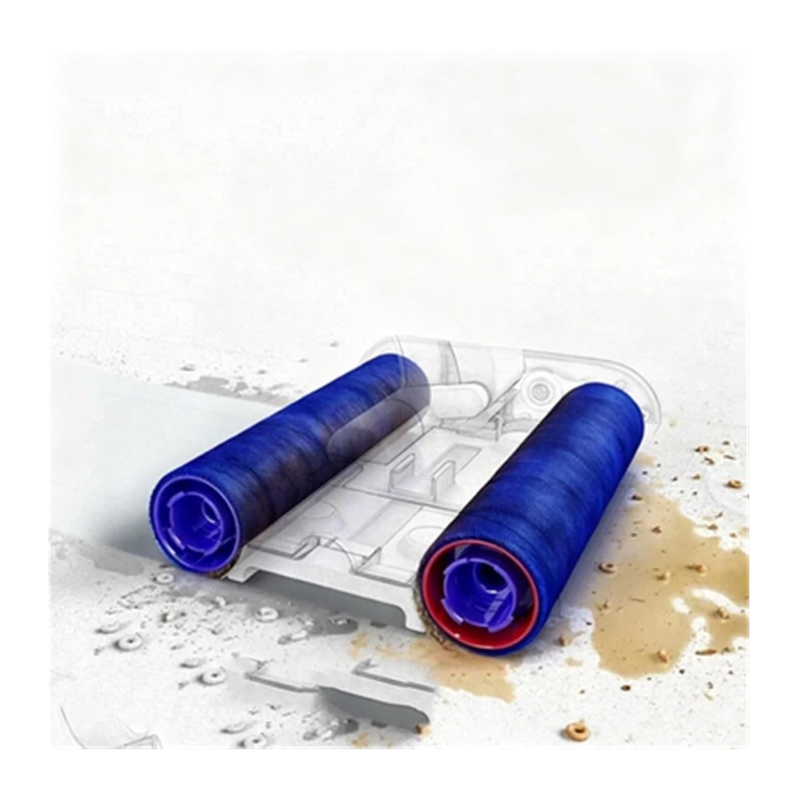Rodillo Suave for Aspiradora, Compatible Con Dyson, Accesorios De Repuesto for Robot Aspirador Wash G1(8)