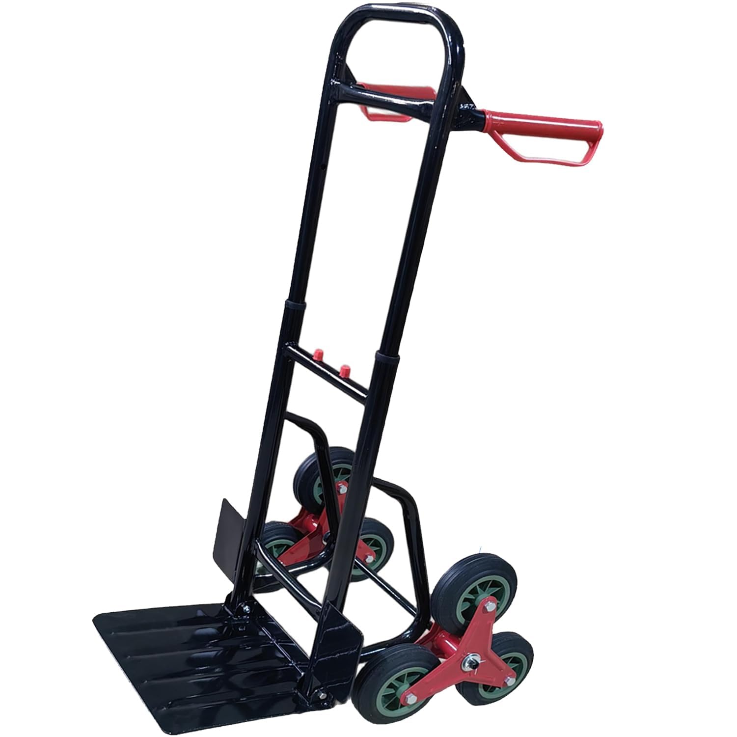 Tuffmate 6 Wheels Tuff Mate Sack Truck Stair Climber Folding And Height Adjustable Heavy Duty Ideal For Moving Heavy Items Up Stairs
