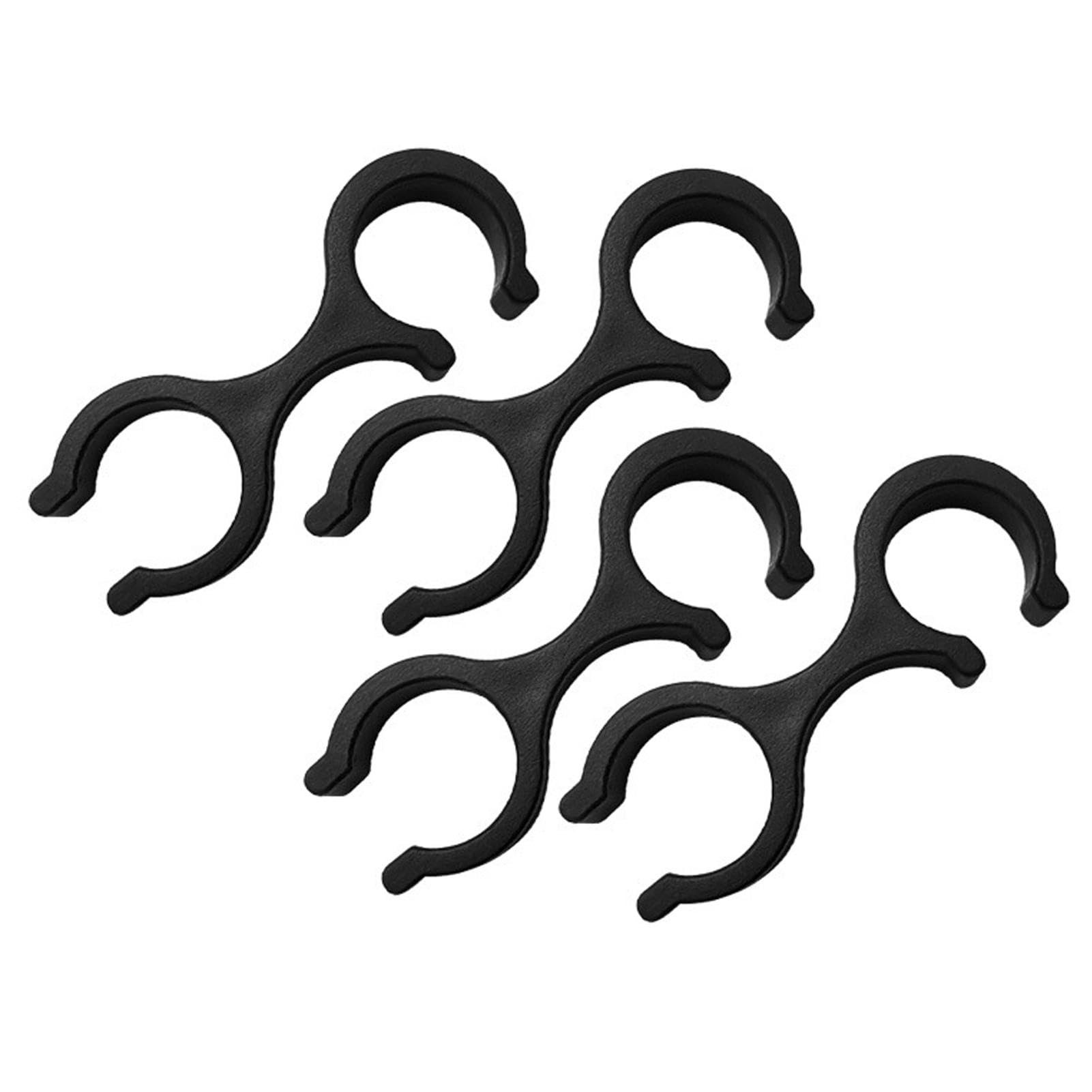 Set Di 4 Clip Di Bloccaggio Per Bastoni Da Trekking - Sostituzione Per Chiusure Di Sicurezza, Con Viti