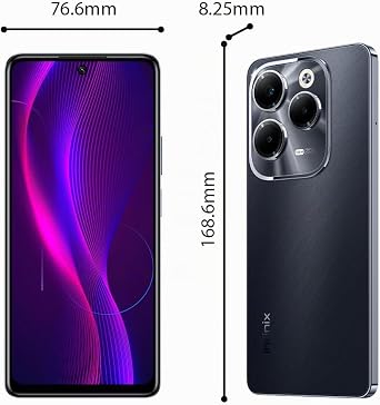 infinix hot 40 per smartphone black 8 256 gb