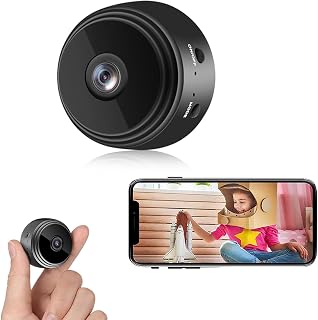 Aatif.L 2023 Hidden Camera Detecto, Mini Spy Camera, Hidden Secret Baby Monitor, 1080P WiFi Camera for Home Office Security, Indoor Camera with Night Vision Cam Wireless, Car Cameras for Surveillance