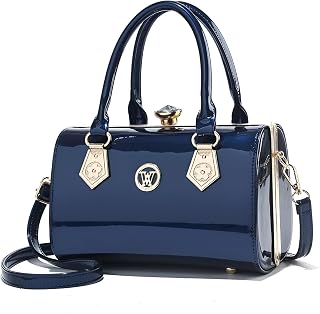 SYGA Women Elegant Glossy Handbag – Medium Pillow Bag with Lock Closure Price In India