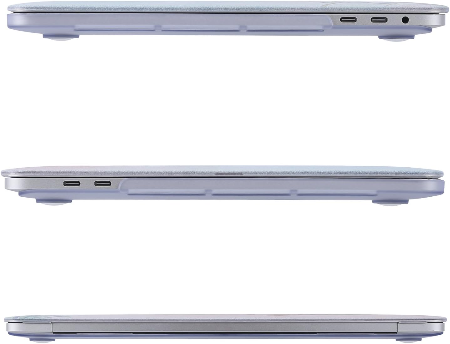 MOSISO Compatible with MacBook Pro 13 inch Case M2 2023, 2022, 2021-2016 A2338 M1 A2251 A2289 A2159 A1989 A1708 A1706, Plastic Pattern Hard Shell Case&Keyboard Cover&Screen Protector, Cute Cat