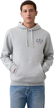 GAP Men's Hooded Est. 1969 Logo Pullover