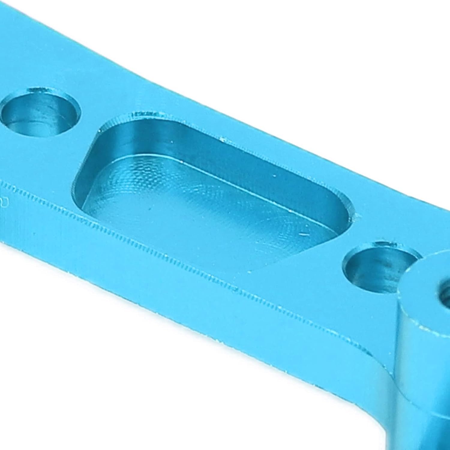 RC Shock Tower, Durable Aluminum Alloy Construction, Shock Damper Mount, Rear Front Compatible for RC Enthusiasts Racing Off-Road Upgrades(Blue)