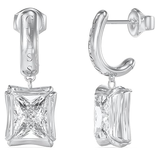 PENDIENTE GUESS - BAMBOO Color: Plata