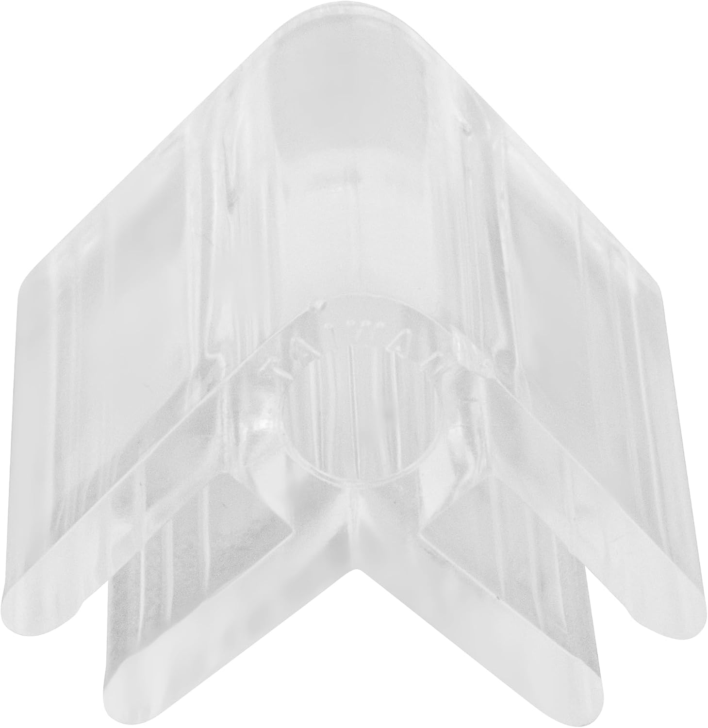 CRL CPDC2 Clear Plastic 90 Degree 2-Way Display Connector
