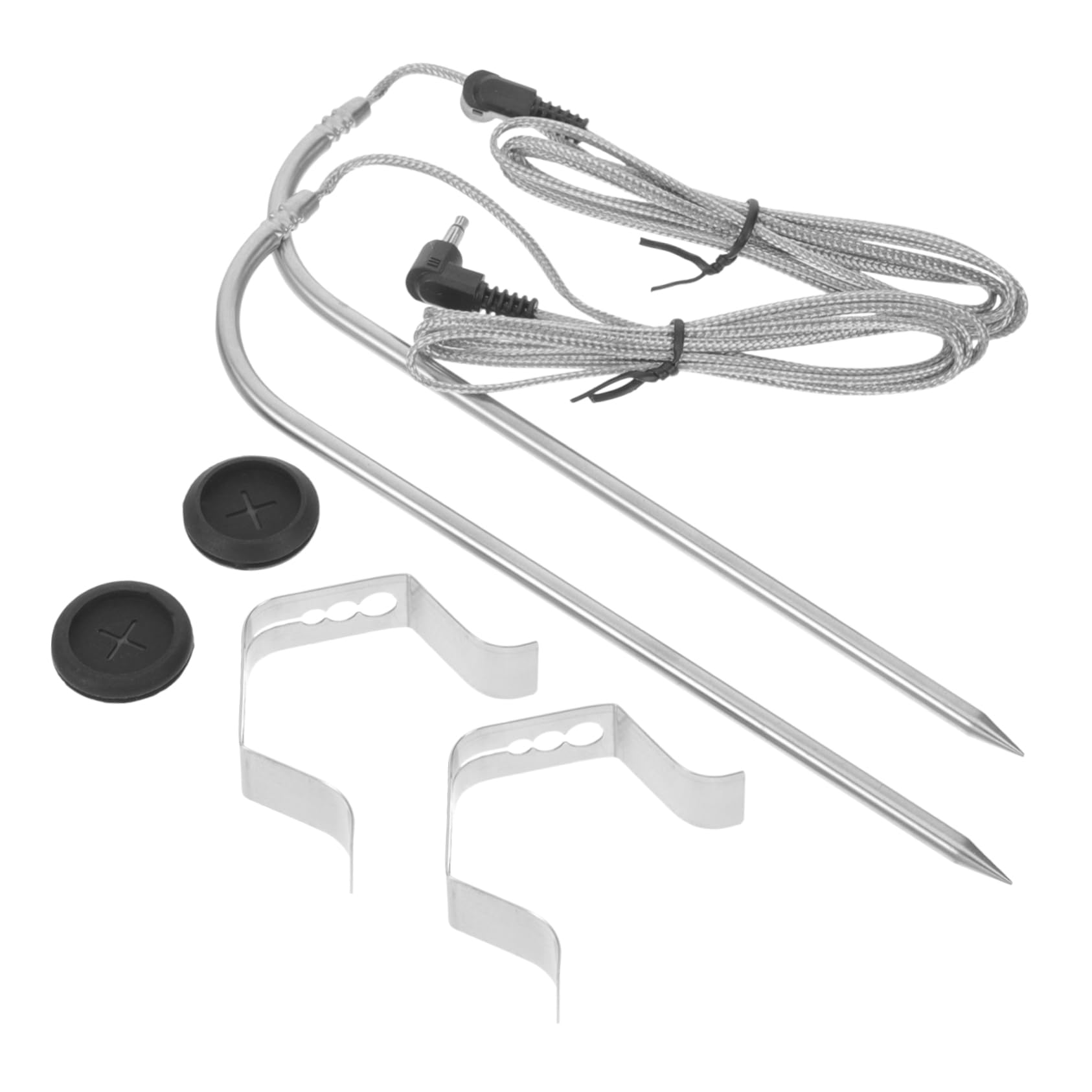 LIOOBO 4ensembles Thermomètre à Numérique Avec Précise De Qualité Alimentaire Pour Barbecue Et Cuisine Lecture Instantanée Et Écran