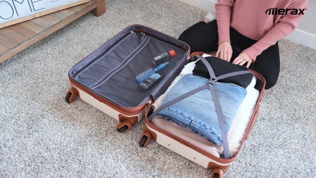 Amazon.com | Merax 3 Piece ABS Hardshell Luggage Sets Spinner
