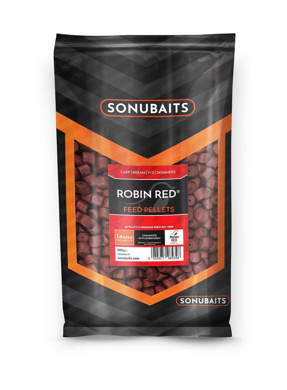 Sonubaits Robin Red Feed Pellets 900g 6mm