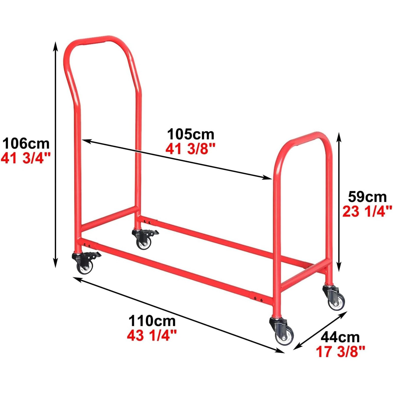 XingLi Garage Tire Rack with Wheels ? Handle, Large Rolling Tire Storage Rack Holder, Heavy Duty Tyre Organizer Stand, Metal Movable Tire Rim Stand, Wheel Display Rack For Rims Can Rotating