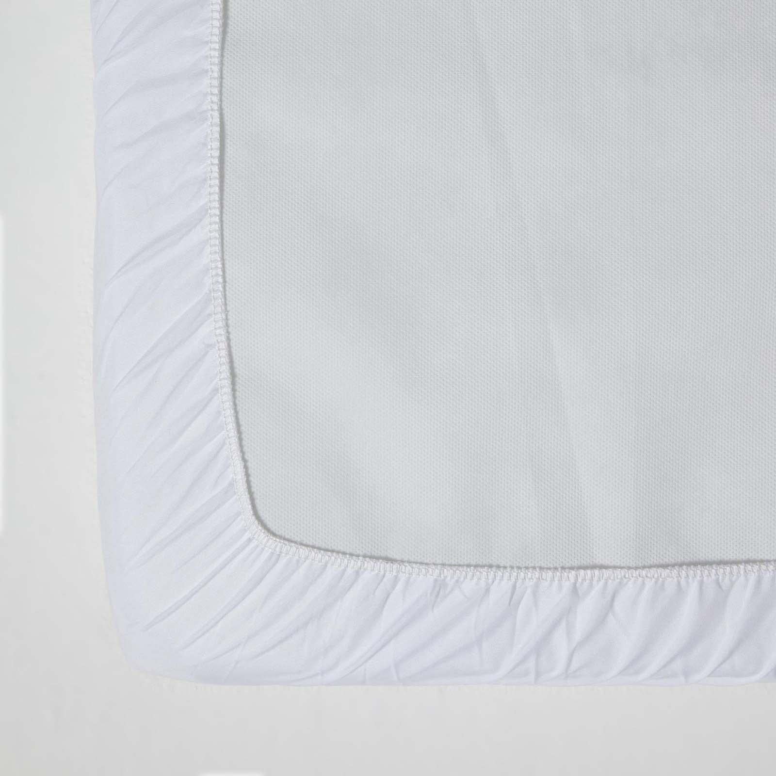 HOMESCAPES Protège Matelas Polaire pour lit bébé, Drap Housse 70x140 cm, Lot de 2