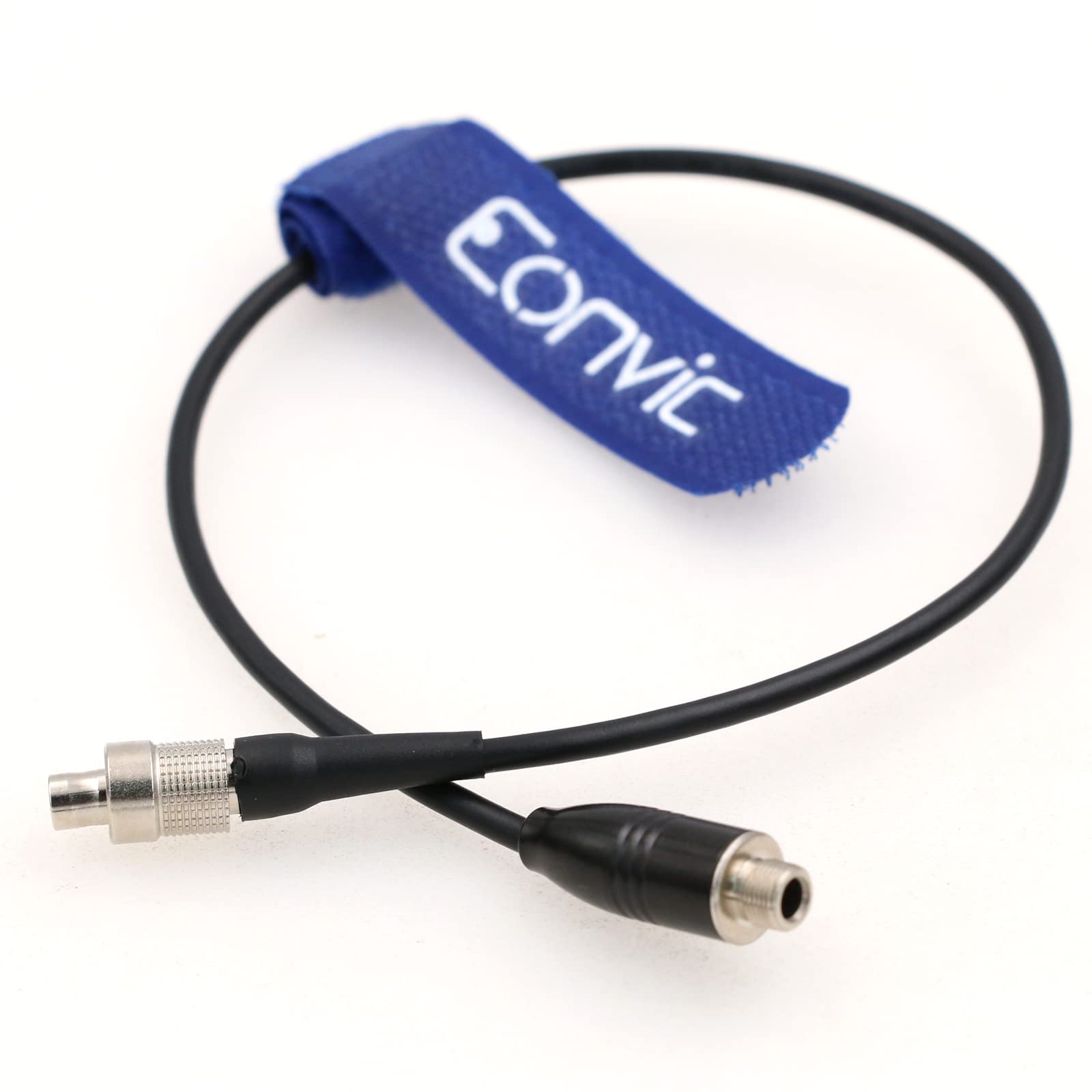 Eonvic Audio Cable Locking Locking 3.5mm Female Jack to FVB 00B 3 pin Male for Sennheiser ME2 to SK50 SK250 SK2000 Zaxcom TRX Transmitter 30cm