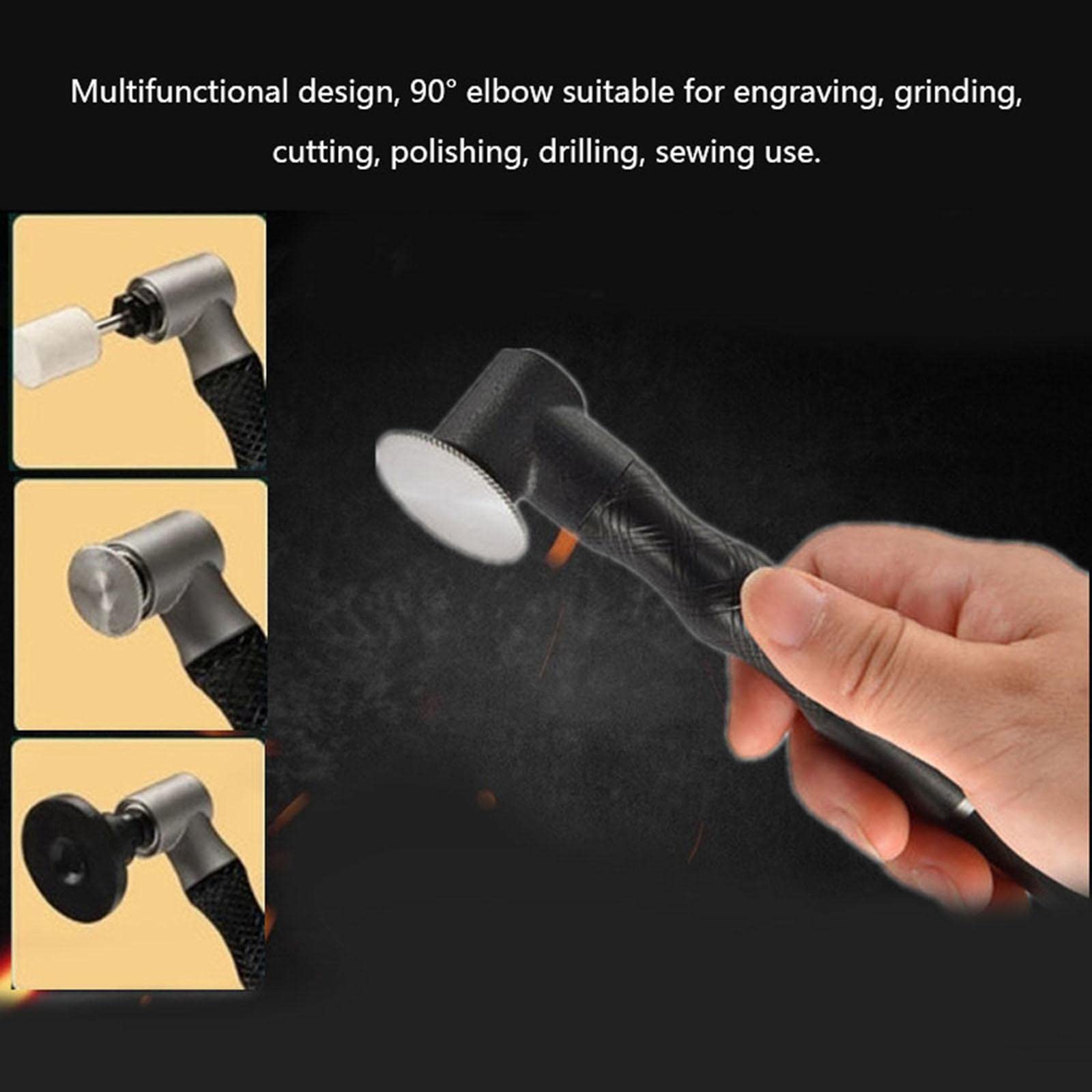 manipolo a 90 Gradi Mill Grinder Electric Grinding Pen Multiuso per l'incisione